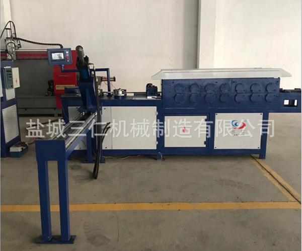 鋼帶法蘭自動卷圓機